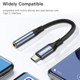Adaptador de audio tipo C a conector hembra de 3,5 mm Yesido YAU38, YAU38